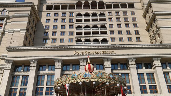 Гостиница Legend of Moscow (Four Seasons) на улице Охотный ряд в Москве