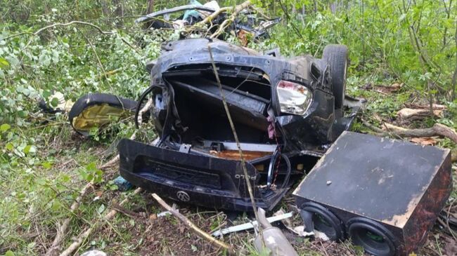 На месте ДТП в Нижегородской области